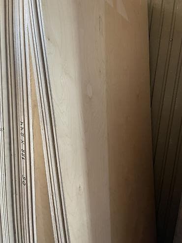 Фанера, Шлифованные, Для мебели, Береза, Влагостойкая at lalafo.kg Фанера, Шлифованные, Для мебели, Береза, Влагостойкая