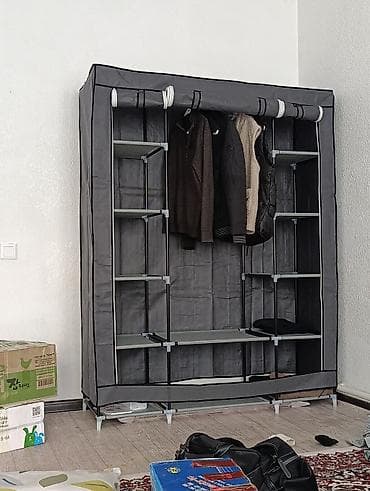 Складной тканевый шкаф at lalafo.kg Складной тканевый шкаф