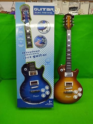 Рок гитара игрушка музыкальная в ассортименте🎸 Комплектация товара at lalafo.kg Рок гитара игрушка музыкальная в ассортименте🎸 Комплектация товара