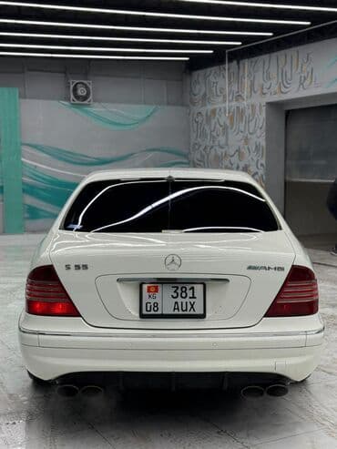 Mercedes-Benz S-Class: 2003 г., 5.5 л, Автомат, Бензин, Седан at lalafo.kg Mercedes-Benz S-Class: 2003 г., 5.5 л, Автомат, Бензин, Седан