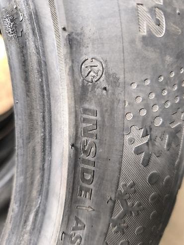 Шины 225 / 55 / R 17, Всесезонная, Б/у, Комплект, Легковые, Kumho at lalafo.kg Шины 225 / 55 / R 17, Всесезонная, Б/у, Комплект, Легковые, Kumho