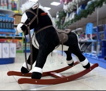 Детская качалка-лошадка 🐎✨ Красивая и качественная игрушка для малышей at lalafo.kg Детская качалка-лошадка 🐎✨ Красивая и качественная игрушка для малышей