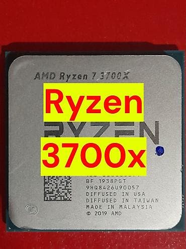 Процессор, Колдонулган, AMD Ryzen 7, 8 ядролор, ПК үчүн lalafo.kg да Процессор, Колдонулган, AMD Ryzen 7, 8 ядролор, ПК үчүн