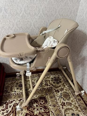 Балдар үчүн дивандар: Детский стульчик для кормления, бежевый. - Регулируемая спинка с lalafo.kg да — 2 Балдар үчүн дивандар: Детский стульчик для кормления, бежевый. - Регулируемая спинка с — 2