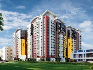 1 комната, 48 м², Элитка, 9 этаж, ПСО (под самоотделку) at lalafo.kg 1 комната, 48 м², Элитка, 9 этаж, ПСО (под самоотделку)