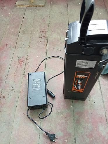 Литий-ионный аккумулятор для электровелосипеда LIMING + зарядное at lalafo.kg Литий-ионный аккумулятор для электровелосипеда LIMING + зарядное