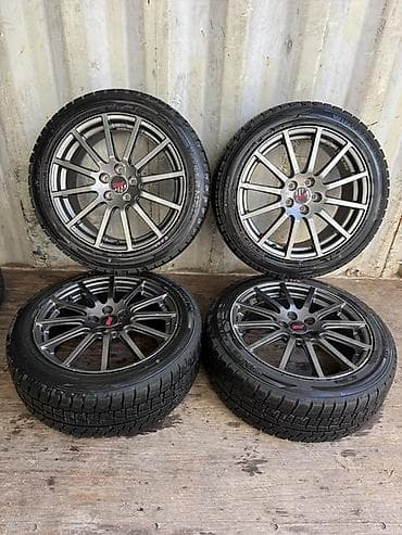 Дөңгөлөктөр монтажда 215 / 50 / R 17, Кыш, Комплект, Жеңил унаалар, Куйма, тешиктери - 5 lalafo.kg да Дөңгөлөктөр монтажда 215 / 50 / R 17, Кыш, Комплект, Жеңил унаалар, Куйма, тешиктери - 5