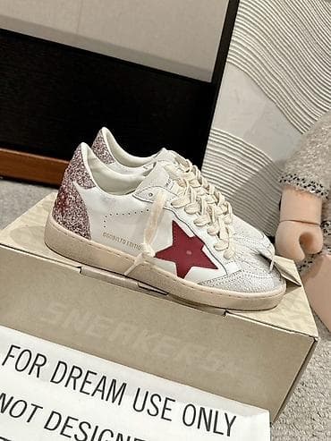 Кроссовки, 37, 36.5, Golden Goose, Новый, цвет - Белый, Бесплатная доставка at lalafo.kg Кроссовки, 37, 36.5, Golden Goose, Новый, цвет - Белый, Бесплатная доставка