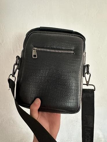 Мужская сумка через плечо, компактная и вместительная. - Материал lalafo.kg да — 2 Мужская сумка через плечо, компактная и вместительная. - Материал — 2