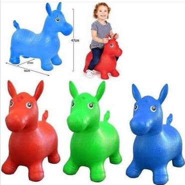 ⭐🌟✨ Ослик - попрыгун 🐴Резиновый ослик - прыгун - это надувная at lalafo.kg ⭐🌟✨ Ослик - попрыгун 🐴Резиновый ослик - прыгун - это надувная