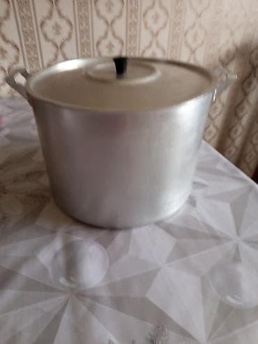 Кастрюля аллюмин советская с толстым дном ёмкость 10 литров с крышкой at lalafo.kg Кастрюля аллюмин советская с толстым дном ёмкость 10 литров с крышкой