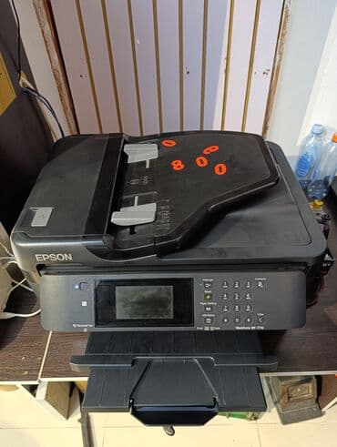 Продаются принтера Эпсон wf7710 на запчасти! Выдают ошибки. Есть 3 at lalafo.kg Продаются принтера Эпсон wf7710 на запчасти! Выдают ошибки. Есть 3