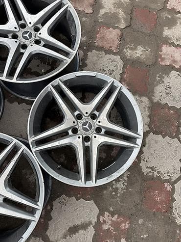 Литые Диски R 18 Mercedes-Benz, Комплект, отверстий - 4, Б/у at lalafo.kg Литые Диски R 18 Mercedes-Benz, Комплект, отверстий - 4, Б/у