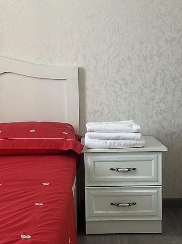 Daily rent: 2 бөлмө, Душ кабинасы, Жаздык, жууркан-төшөк каптары, Кондиционер lalafo.kg да — 8 Daily rent: 2 бөлмө, Душ кабинасы, Жаздык, жууркан-төшөк каптары, Кондиционер — 8