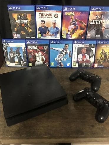 🔥 Продаётся PlayStation 4 Slim 🔥 Состояние — идеальное, как новая ✅ 📌 at lalafo.kg 🔥 Продаётся PlayStation 4 Slim 🔥 Состояние — идеальное, как новая ✅ 📌
