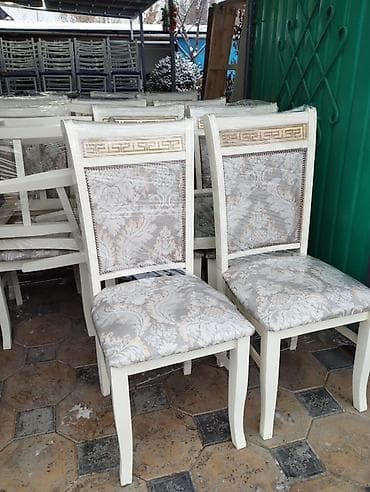 Стул для кухни, Дерево, цвет - Бежевый at lalafo.kg Стул для кухни, Дерево, цвет - Бежевый