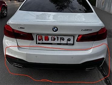 Нижняя накладка Идеальное состояние кореец (диффузор) заднего бампера at lalafo.kg Нижняя накладка Идеальное состояние кореец (диффузор) заднего бампера
