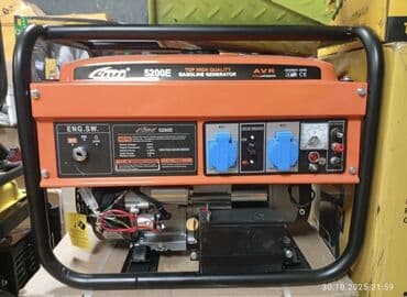 Бензиновый генератор GIDI 5200E - Однофазный генератор с at lalafo.kg Бензиновый генератор GIDI 5200E - Однофазный генератор с