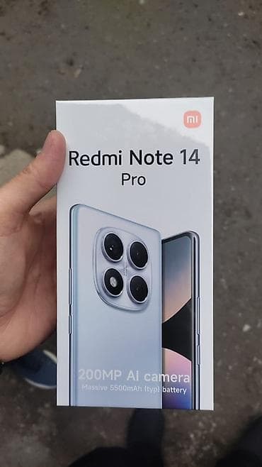 Redmi, Redmi Note 14 Pro, Новый, 256 ГБ, цвет - Голубой at lalafo.kg Redmi, Redmi Note 14 Pro, Новый, 256 ГБ, цвет - Голубой