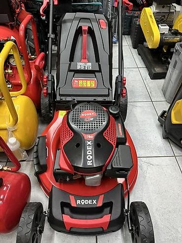 Газонокосилка бензиновая RODEX - Двигатель: 4-тактный, 170 см³ at lalafo.kg Газонокосилка бензиновая RODEX - Двигатель: 4-тактный, 170 см³