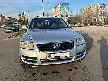 Volkswagen Touareg: 2003 г., 3.2 л, Типтроник, Бензин, Внедорожник at lalafo.kg Volkswagen Touareg: 2003 г., 3.2 л, Типтроник, Бензин, Внедорожник
