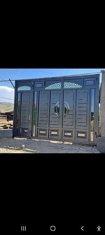 Кованные металлические ворота и входные двери премиум-класса. и наличи at lalafo.kg Кованные металлические ворота и входные двери премиум-класса. и наличи