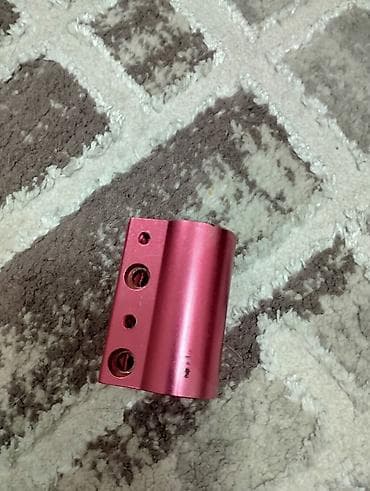 Бекитүүчү элементтер: Алюминиевая зажимная муфта (клипса) для трюкового самоката — красный lalafo.kg да — 2 Бекитүүчү элементтер: Алюминиевая зажимная муфта (клипса) для трюкового самоката — красный — 2