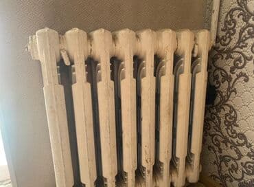 Продаю Б/У рабочие, чугунные радиаторы в количестве 5 единиц (3 по 6 at lalafo.kg Продаю Б/У рабочие, чугунные радиаторы в количестве 5 единиц (3 по 6