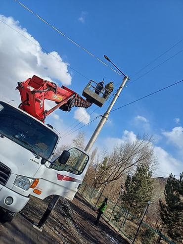 Аренда и Услуги Автовышки достанет в любые здания - Тип: коленчатая lalafo.kg да Аренда и Услуги Автовышки достанет в любые здания - Тип: коленчатая