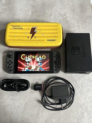 Продаётся игровая приставка прошитая Nintendo Switch в отличном at lalafo.kg Продаётся игровая приставка прошитая Nintendo Switch в отличном