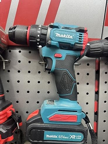 Аккумуляторная дрель-шуруповерт Makita (бесщеточная) Основные at lalafo.kg Аккумуляторная дрель-шуруповерт Makita (бесщеточная) Основные