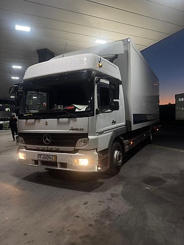 Грузовик Mercedes-Benz Atego 1229, изотермический фургон с at lalafo.kg Грузовик Mercedes-Benz Atego 1229, изотермический фургон с