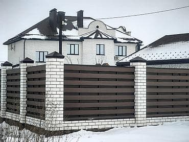 ДПК заборы из террасных досек ДПК и фасадных панелей. Современные и at lalafo.kg — 2 ДПК заборы из террасных досек ДПК и фасадных панелей. Современные и — 2