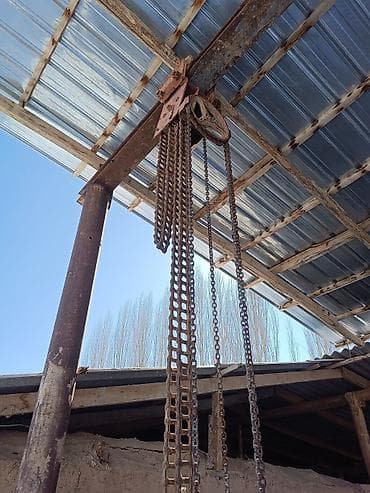 Бизнес үчүн климаттык жабдуулар: Ручная цепная таль (талеподъёмник) швеллер 6 метр боковой труба толсто lalafo.kg да — 1 Бизнес үчүн климаттык жабдуулар: Ручная цепная таль (талеподъёмник) швеллер 6 метр боковой труба толсто — 1