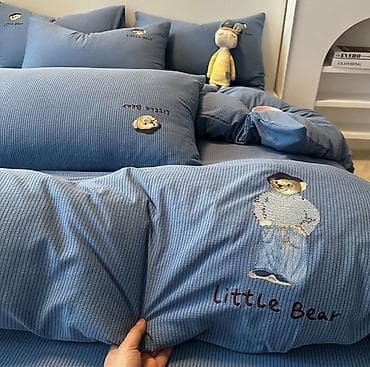 Жумшак эмерек үчүн каптамалар: Постельное бельё из 100% хлопка Нежное и прочное постельное бельё lalafo.kg да — 3 Жумшак эмерек үчүн каптамалар: Постельное бельё из 100% хлопка Нежное и прочное постельное бельё — 3