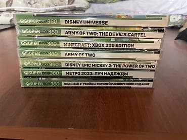 Коллекция дисков для Xbox 360 (в коробках SUPERBOX360). В комплект at lalafo.kg Коллекция дисков для Xbox 360 (в коробках SUPERBOX360). В комплект