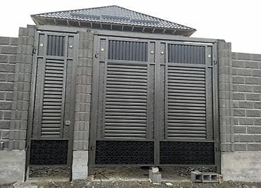 Ачылма дарбазалар: Кованые металлические ворота и калитки - Материал: сталь с lalafo.kg да — 3 Ачылма дарбазалар: Кованые металлические ворота и калитки - Материал: сталь с — 3