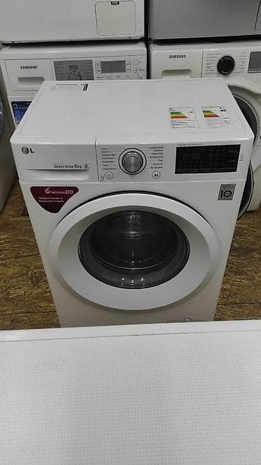 Стиральная машина LG с фронтальной загрузкой. Основные at lalafo.kg Стиральная машина LG с фронтальной загрузкой. Основные