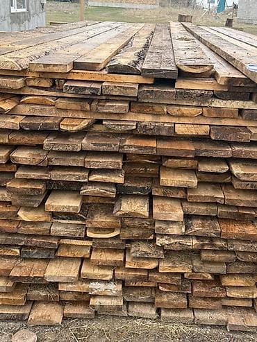 Доски, Необрезные, Для пола, Сосна, Черновые at lalafo.kg Доски, Необрезные, Для пола, Сосна, Черновые