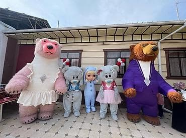 Ростовая кукла, Мультфильм, Медведь at lalafo.kg Ростовая кукла, Мультфильм, Медведь