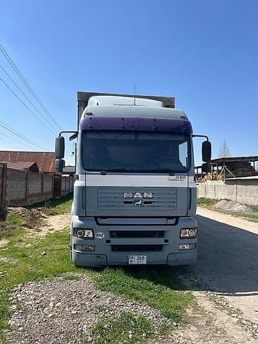 Тягач, MAN, 2004 г., Тентованный at lalafo.kg Тягач, MAN, 2004 г., Тентованный