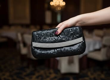 Сумка клатч с длинным и коротким ремешком at lalafo.kg Сумка клатч с длинным и коротким ремешком