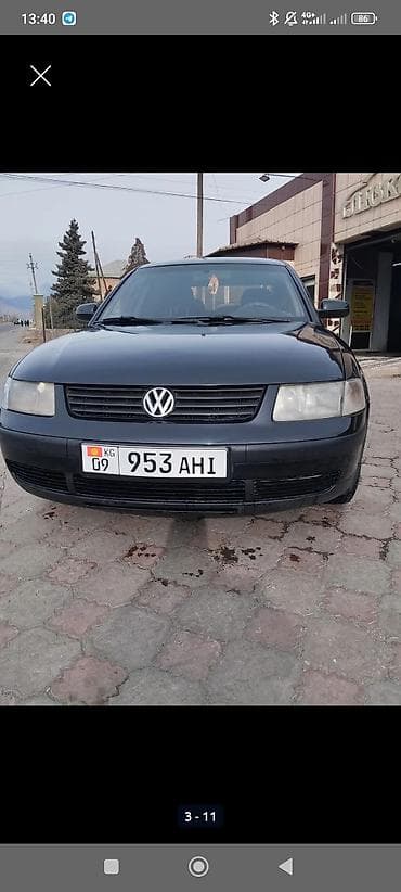 Volkswagen Passat: 1999 г., 1.8 л, Автомат, Бензин, Седан at lalafo.kg Volkswagen Passat: 1999 г., 1.8 л, Автомат, Бензин, Седан