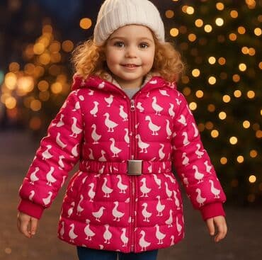 Продам куртку пуховик от Moschino оригинал, для девочки 3-5 лет at lalafo.kg Продам куртку пуховик от Moschino оригинал, для девочки 3-5 лет