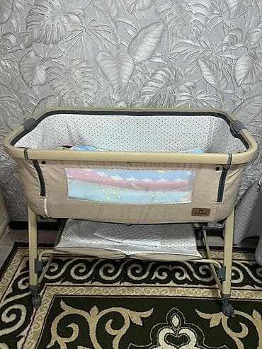 Люлька, Новый, Колыбель, Металл, цвет - Бежевый at lalafo.kg Люлька, Новый, Колыбель, Металл, цвет - Бежевый