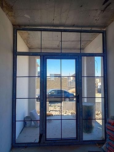 Алюминиевые окна. Алюмин окна . двери. НА заказ Алюминиевые at lalafo.kg Алюминиевые окна. Алюмин окна . двери. НА заказ Алюминиевые