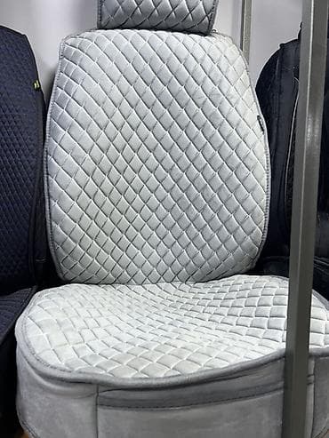 Чехлы Экокожа, С подушкой, цвет - Черный, Новый, Самовывоз at lalafo.kg — 3 Чехлы Экокожа, С подушкой, цвет - Черный, Новый, Самовывоз — 3