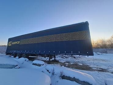 Тентованный полуприцеп LeciTrailer (брендинг GEFCO) Мега110куб,новая at lalafo.kg Тентованный полуприцеп LeciTrailer (брендинг GEFCO) Мега110куб,новая
