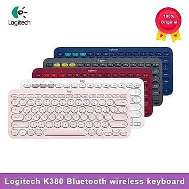 Клавиатура, Logitech, Мембранная, Bluetooth подключение, Размер: 75% at lalafo.kg Клавиатура, Logitech, Мембранная, Bluetooth подключение, Размер: 75%