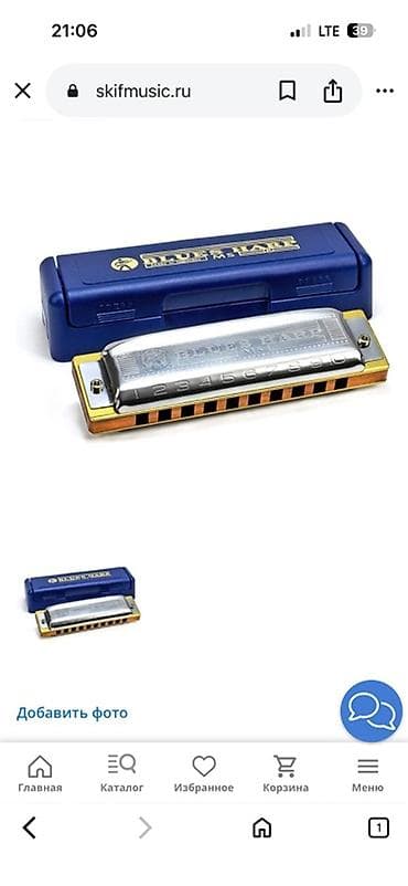 Губная гармоника Hohner Blues Harp MS - Диапазон: диатоническая, 10 at lalafo.kg Губная гармоника Hohner Blues Harp MS - Диапазон: диатоническая, 10